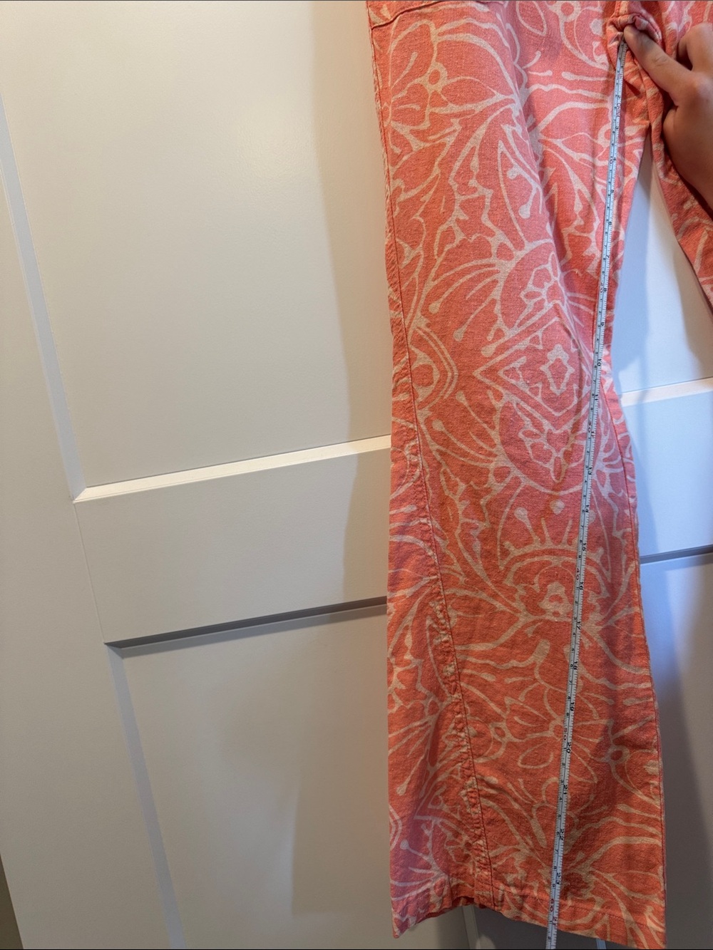 Roxy linen Patterned Lounge Pants - Picture 5 of 5